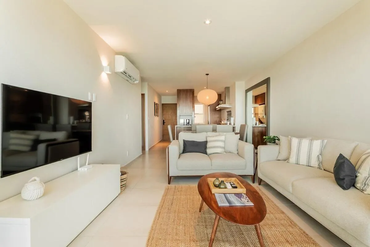 Marea New 2 Bdr Beachfront By Casa Paraiso Cancún Messico