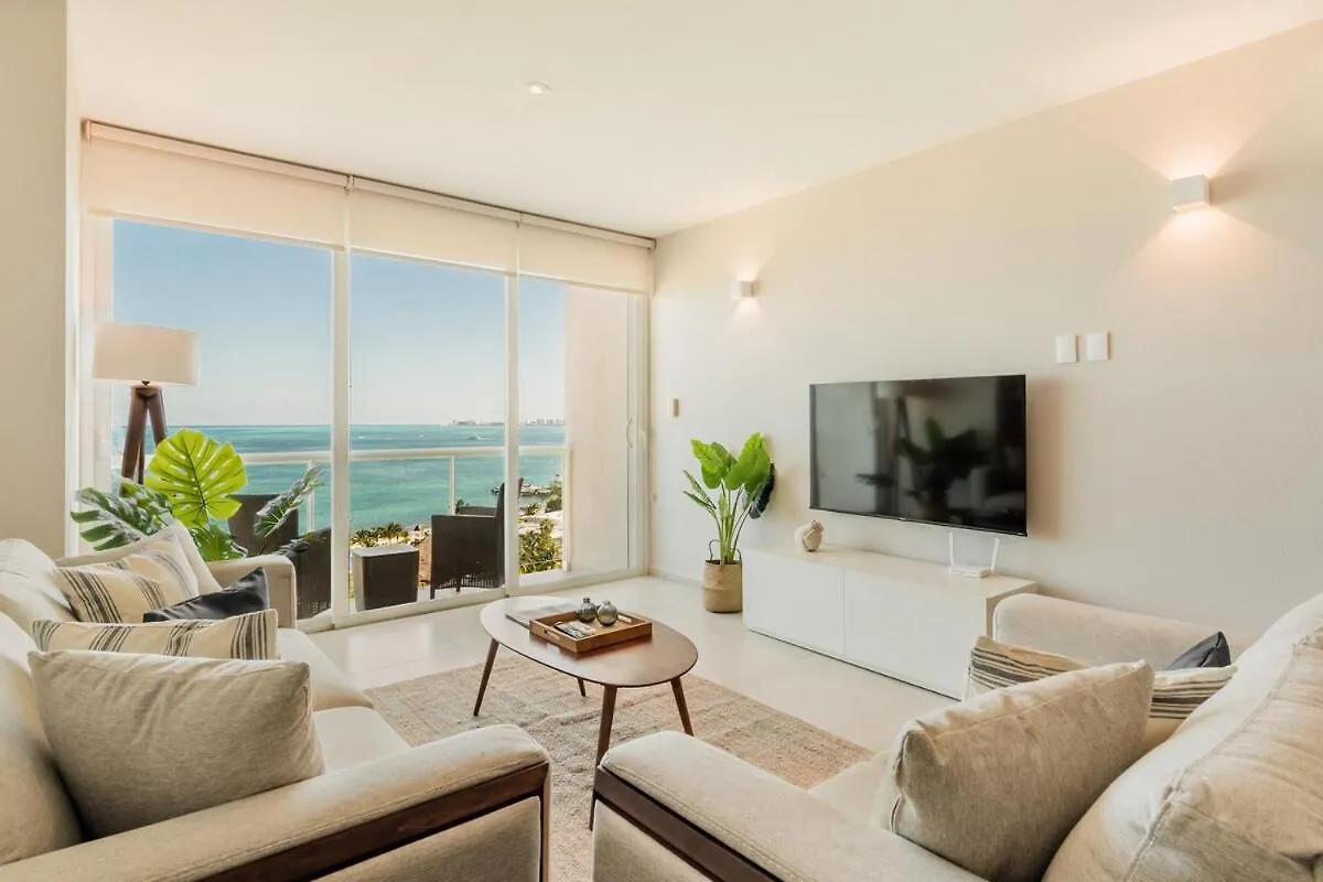 Marea New 2 Bdr Beachfront By Casa Paraiso Cancún